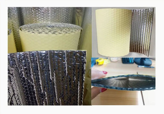 High Performance Adhesive Backed Insulation Bubble Foil Wrap Rolls