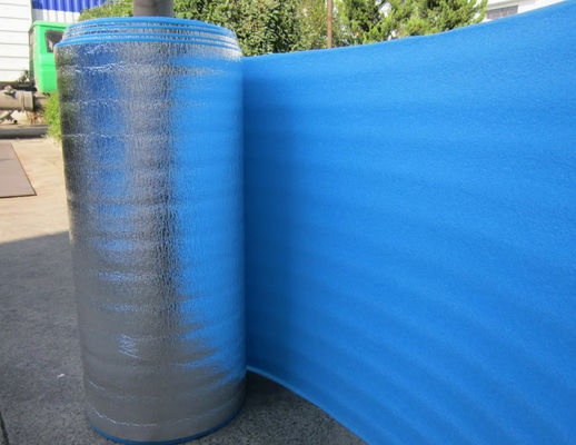 Aluminum Foil Blue EPE XPE Foam Insulation Radiant Barrier Installation Roll