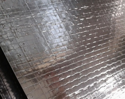 Custom Perforated Aluminum Foil Woven Fabric For Radiant Barriers And Insulation