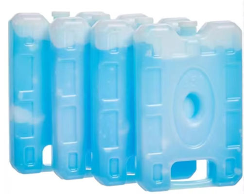 Portable Food Grade Hard Gel Ice Bricks Board For Lunch Picnic Camping Beverage Freezing