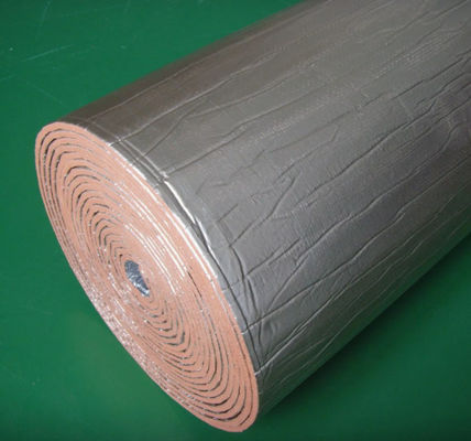 Anti Glare Coating Foil Backed XPE Foam Material Heat Insulation Reinforced Weave Scrim