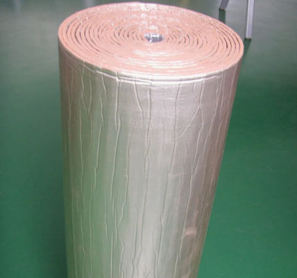Anti Glare Coating Foil Backed XPE Foam Material Heat Insulation Reinforced Weave Scrim