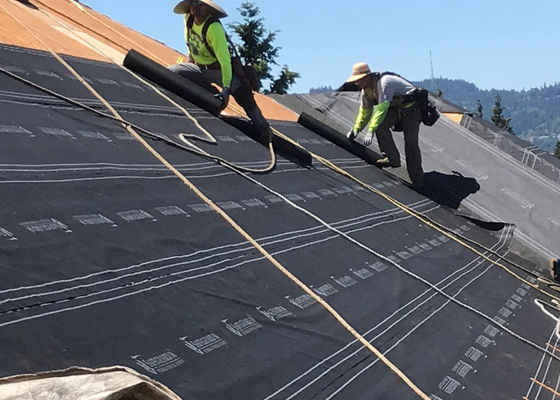 Synthetic Roofing Felt for Building Materials Breathable Waterproof PE/PP Membrane for Wall Application