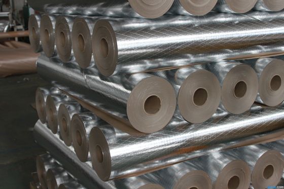 Heat Resistant Fiberglass Core Radiant Barrier Foil Insulation Thermal Performance Reflective Foil Insulation For Attic