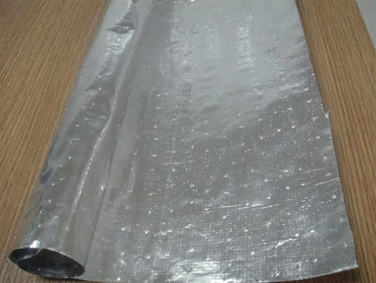 Radiant Barrier Aluminum Laminated With PE Woven Fabric Thermal Insulation Roll