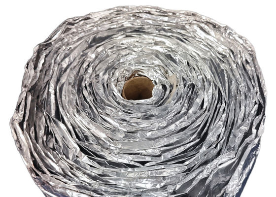 Fireproof Fiberglass Core 3mm 6mm Foil Facing Flexible Reflective Foil Insulation For Metal Building